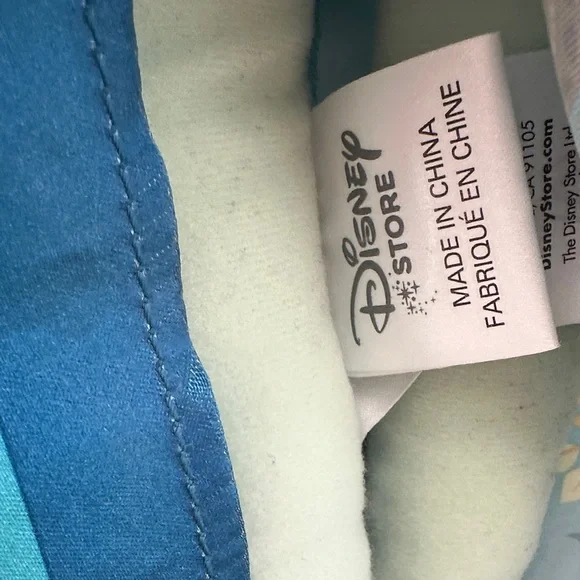 Disney Frozen Anna and Elsa Plush Dolls in Blue and Green Dresses - Picture 4 of 9